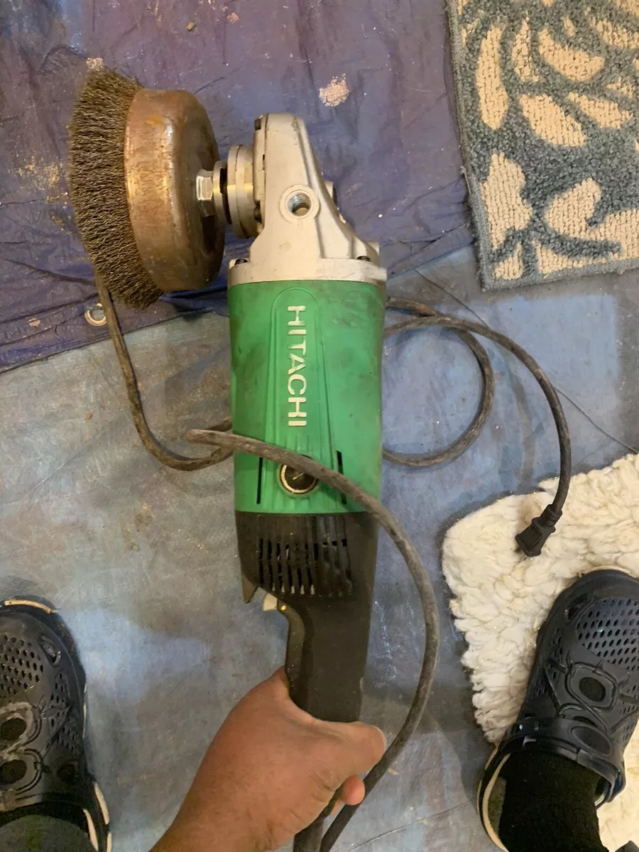 Hitachi hand cheap grinder price