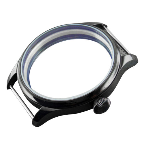 44mm Stainless Steel Watch Case Fit For Seagull ST3600 ETA 6497 6498 Movement E - Picture 3 of 11
