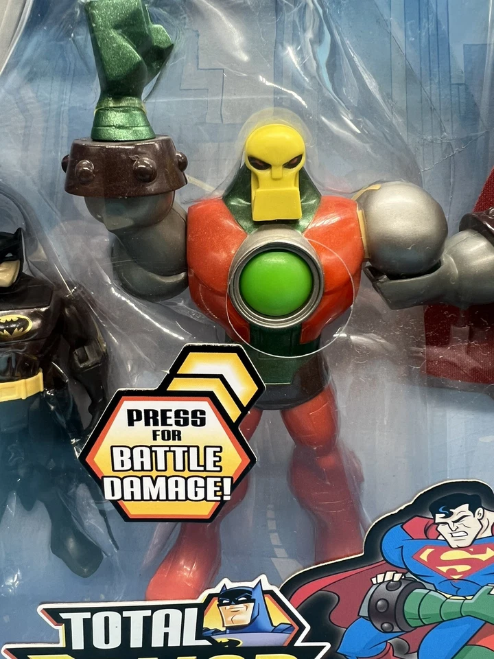 DC Brave and the Bold Kryptonite Collision Battle Pack Batman Superman Metallo - Image 4 of 4