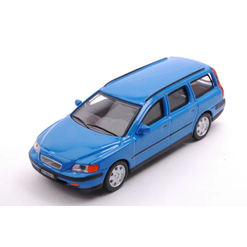 VOLVO V70 2008 BLUE 1:43 Cararama Auto Stradali Modellino Nuovo - Immagine 2 di 3
