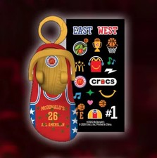 McDonald's 2026 Crocs Limited Edition Happy Meal Toy 1 Red Team Jersey NEW