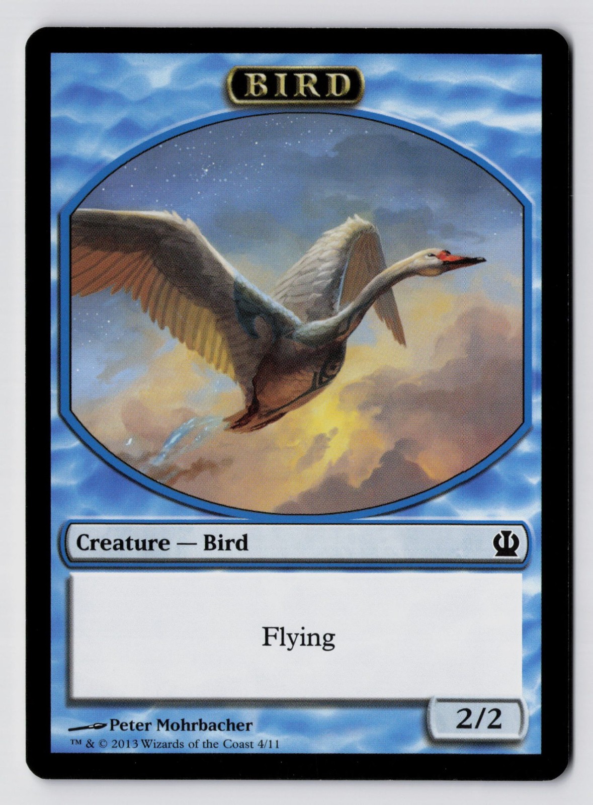 Bird Token - 4 - Theros - NM