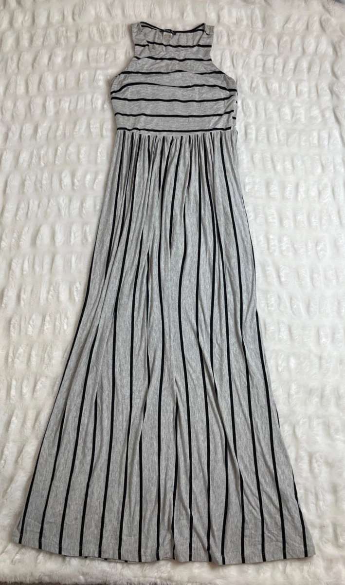 grey white striped maxi dress Venus Dresses for Women for sale Womens dresses