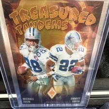 2024 Panini Phoenix Treasured Tandems Smith Irvin #TT-DAL NFL Insert