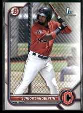 2022 Bowman #BP-80 Junior Sanquintin Prospects