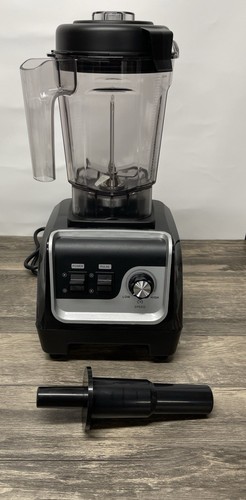 High Speed Blender HS-206E Commercial Smoothie Mixer w/ Tamper & Manual