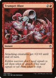 Trumpet Blast 154/249 Masters 25 Common MTG