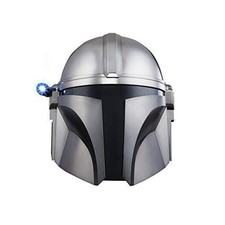 STAR WARS The Black Series The Mandalorian Premium Electronic Helmet Roleplay...