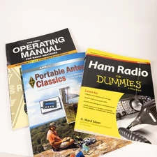 Ham Radio Educational Material 3 Books - See photos