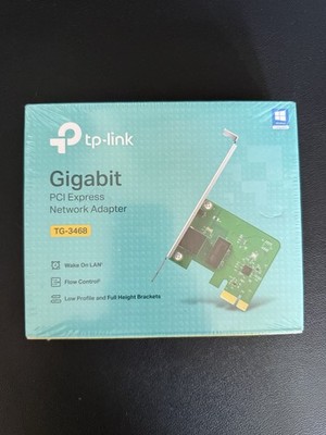 TP-Link TG-3468 Gigabit PCI Express Netzwerkadapter   NEU & OVP (verschweißt)