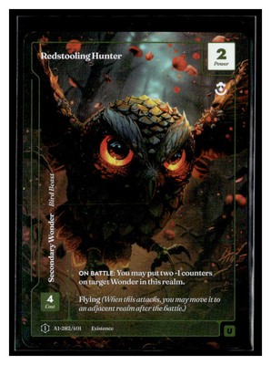 Wonders of the First Existence #AI-282 Redstooling Hunter Alternate Art Formless