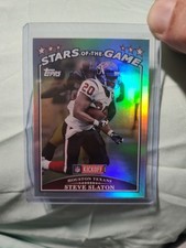 2009 Topps Kickoff Stars of the Game #SG3 Steve Slaton #SG3