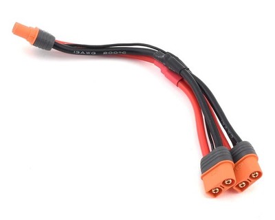 Spektrum RC IC3 6'' Battery Parallel Y-Harness Connector [SPMXCA307]