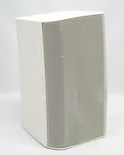 Single QSC AD-S6T 6.5  2-Way Surface Mount Loudspeaker WHITE Speaker