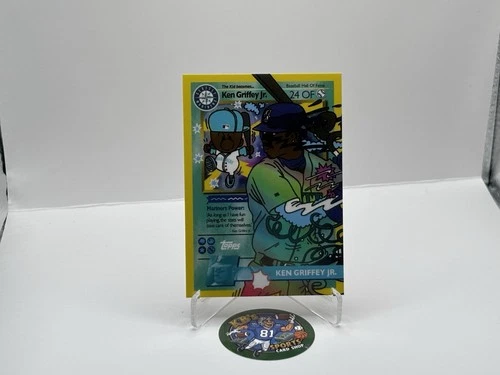 2021 Topps Project 70 Ken Griffey Jr #702 Seattle Mariners Pokemon Ermsy