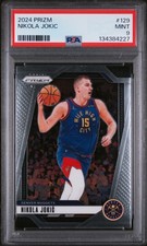 2024 PANINI PRIZM #129 NIKOLA JOKIC PSA 9