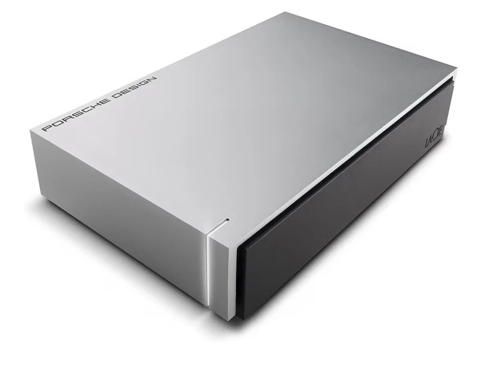 8TB LaCie Porsche Design 8TB AR35U32 External Hard Drive USB 3.0 Portable - Image 2 of 4