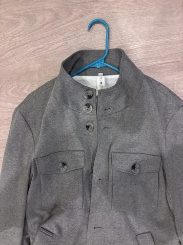 State & Liberty Men’s Knit Field Jacket Size Large Grey image 6