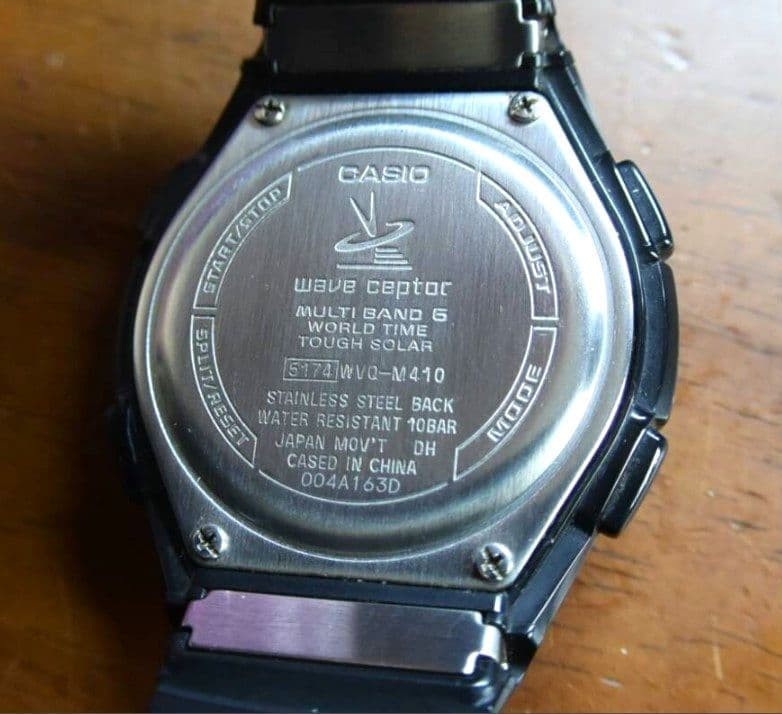 CASIO WAVECEPTOR Men's High Performance Solar Wat… - image 5