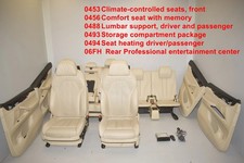 BMW F15 X5 Innenausstattung Leder Sitze Dakota Memory Komfortsitze LHD