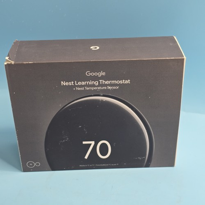 #ad Google Nest Learning Thermostat 4th Gen with Nest Temperature Sensor 2nd Gen $159.00