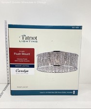 Flush Lighting Patriot Lighting Carolyn Collection 6-Light Flush Mount