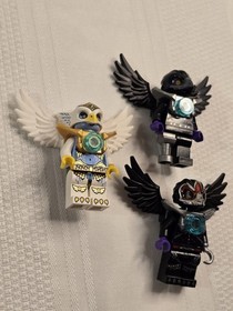 LEGO 70003 LEGENDS OF CHIMA Eris Eagle Interceptor Complete Minifigs Razar Rizzo