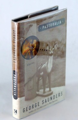 George Saunders Signed 1st Ed 2000 Pastoralia Short Stories Hardcover w/DJ