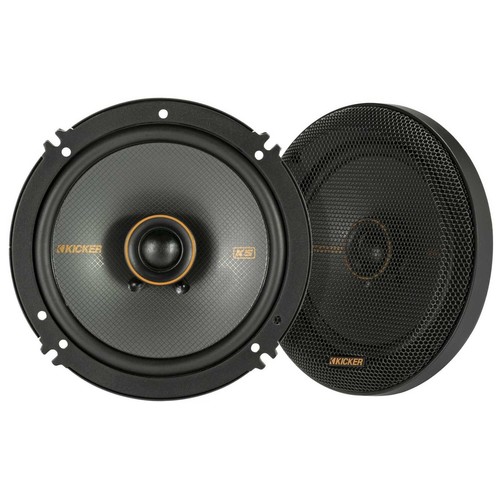 Kicker 51KSC6504 KS-Series 6.5" Coaxial Speakers with .75" tweeters w/ 51KSC2... - Picture 2 of 7