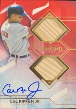 2020 Topps Diamond Icons Cal Ripken Jr. Single-Player Dual Auto /5