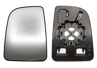 Alkar 6431021 mirror glass, exterior mirror for Mercedes-Benz