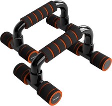 READAEER Push Up Bars 1 Pair Push Up Handles Cushioned Foam Grip Non Slip