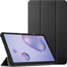 Black Ultra Thin Tri-Fold Stand Cover Case for Samsung Galaxy Tab A 8.4 2020