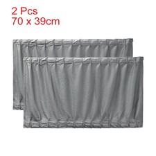 2 Pcs 70 X 39cm Adjustable VIP Car Window Curtain Sunshade Visor Car Accessories