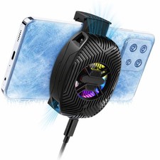 Phone Cooler for Gaming Semiconductor Radiator Cooling Fan for iPhone Androi...