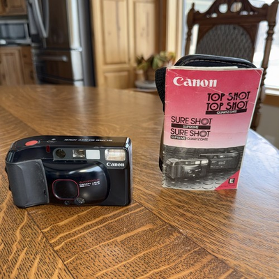 #ad Canon Sure Shot Supreme 38mm Camera W Case Instruction Book $59.87