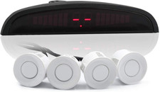 4 Parking Car Parking Sensor Kit LED Display View Reverse Backup Radar System