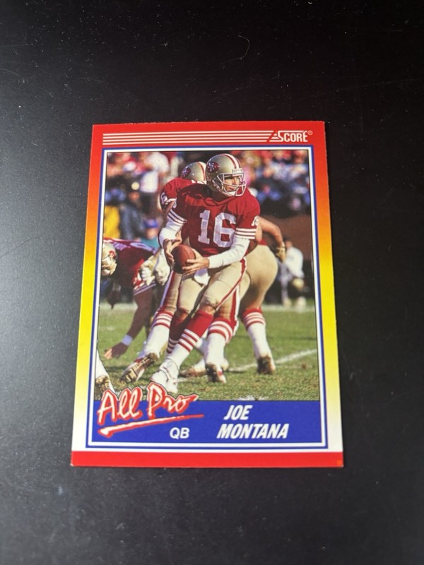 1990 Score - All Pro Joe Montana #582