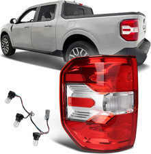 Tail Lights Assembly with Light Bulb and Harness Compatible with Ford Maverick X
