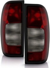 Black Tinted For 1998-2004 Frontier Tail Lights Brake Lamps 98-04 Leftright Set