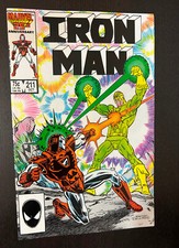 IRON MAN #211 (Marvel Comics 1986) -- Copper Age Superheroes -- NM-