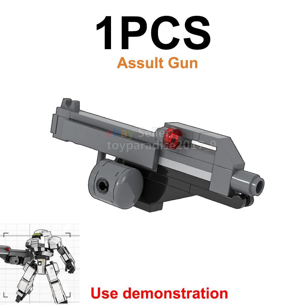 Mecha Robot Building Model Kit, MOC Combat Humanoid Armed Meccanico Armato Mattoni Da Costruzione, Action Figure Modello (Compatibile Con Lego) (236 Pezzi - Foto 4