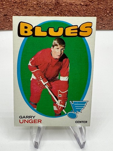 1971-72 Topps #26 Garry Unger St. Louis Blues - 第 1/2 張圖片