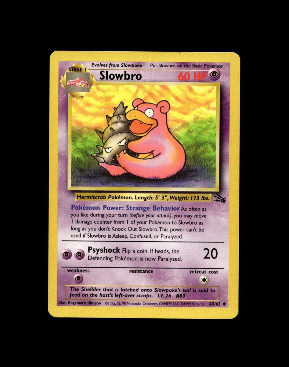 Slowbro Pokémon TCG Cards for sale | eBay