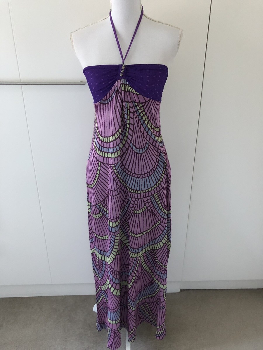 custo barcelona maxi dress Custo Barcelona | Dresses | Custo Barcelona Long Maxi Dress With Pattern And Metallic Detail