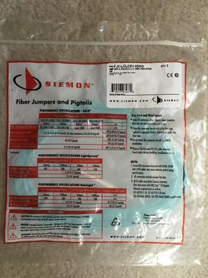 Siemon FJ2-LCLC5V-05AQ Fiber,Jmp,Dplx,XGLO,Multimode,LC,LC,OM4,50/125 ...