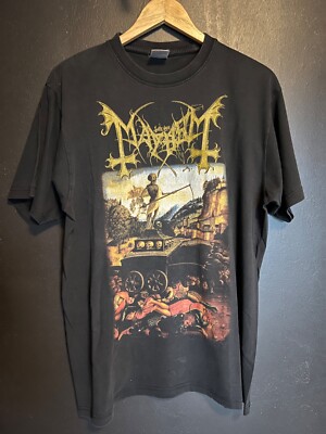 MAYHEM - rivers of blood ffo marduk darkthrone emperor / vintage shirt