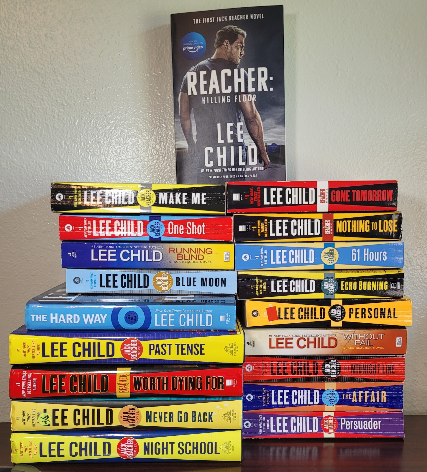 19 Jack Reacher Series Book Lot by Lee Child Mixed Format Novels | eBay