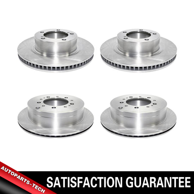 Front & Rear Disc Brake Rotors 4 PCS For 2007 Toyota Tundra | eBay