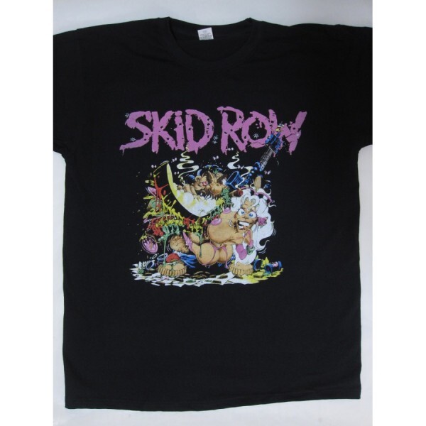 FILA T shirt Skid Row Band maglietta Eat Fvck Kill maglietta nuova TE1785